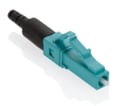 Fastcam Pre-termineret Optisk Fiber Konnekter OM3 & OM4 LC (AQUA) 10.5mm Cleave with 0.9mm 2mm & 3mm