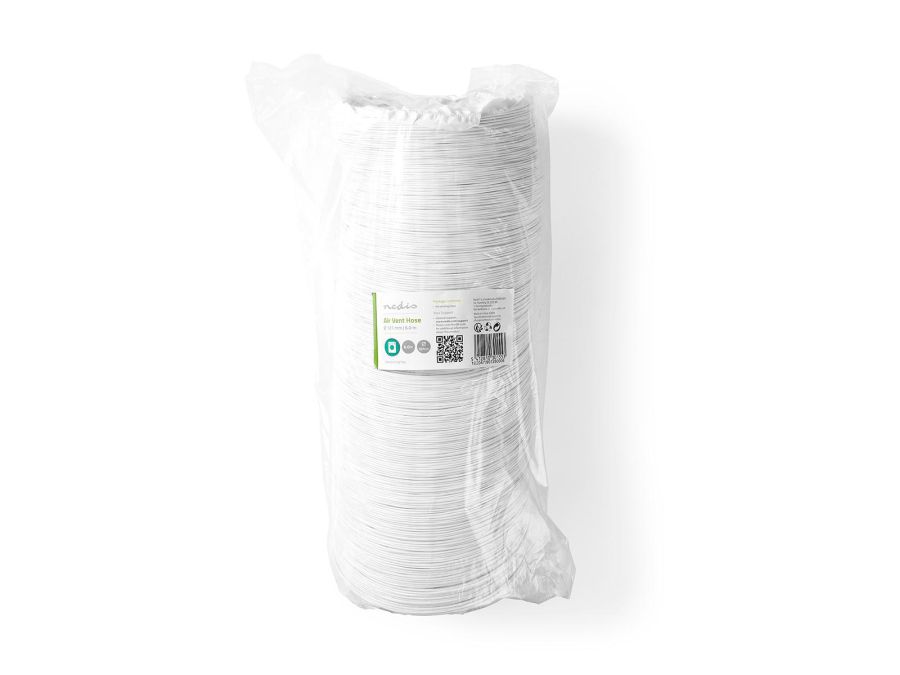 PVC Flexrør - Ø127mm x 3m, Hvid