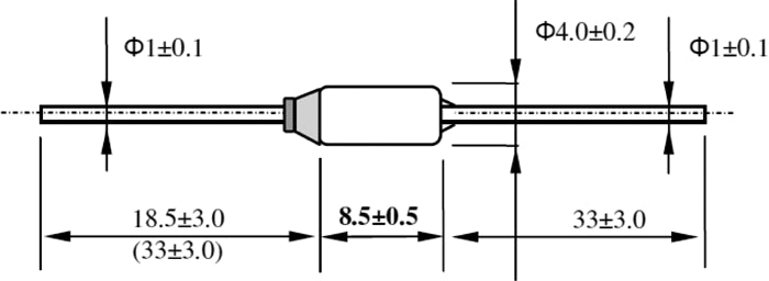 Termisk sikring - 84°C, 250V / 15A