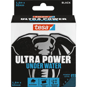 tesa reperationstape Ultra Power Under Water 50 mm x 1.5 m, sort
