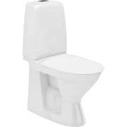 Ifö Spira Rimfree toilet med lukket S-lås, Sensor batteridrift.