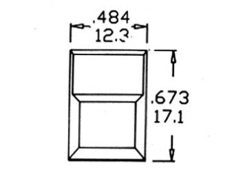 SP86-A1-7-0 DIGITAST, Blå, uden LED