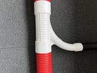 Reduktion T-stykke 110/63mm hvid