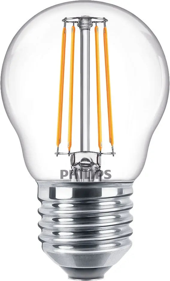 Philips LED 4,3W (40W) E27 2700K 470lm Krone 2-pak