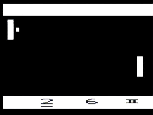 Retro TV tennisspil - Komposit video (loddekit)