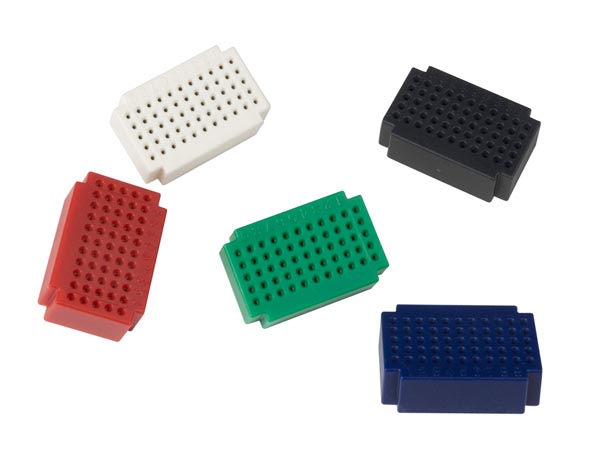 Mini breadboard sæt - 55 huller (5 stk.)