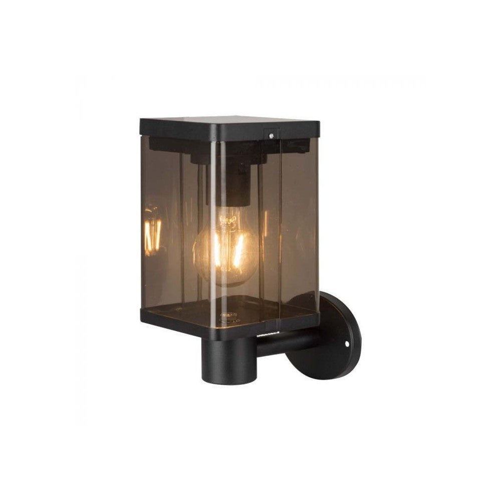 V-Tac 2.5W Solcelle væglampe LED - Sort, sensor, IP54, 150lm