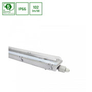 Limea LED 36W 120cm - Kold Hvid Gennemsigtig Garagelys med 3700lm og 5 års garanti
