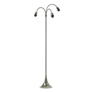 Gulvlampe Trafik Excl. Skærme Krom