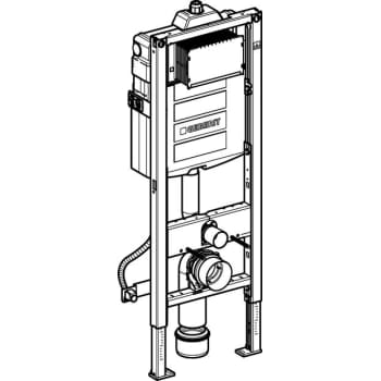 Geberit Duofix wc element, frontbetjent smal UP320