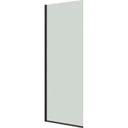 DANSANI Fast væg H:197,5*87-89 cm sort/klar