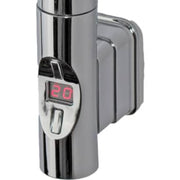 Nuvo 2 elvarmeelement, ½", 300W, rund profil, krom