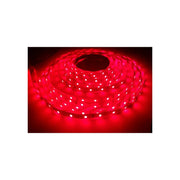 Rød 660nm LED Strip - 5m, IP20, 14,4W/m, 24V