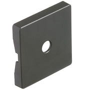 Fuga Afdækning for udtag. 50x50 Koksgrå (Ny Model)