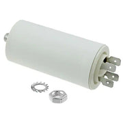 MOTOR kondensator 45uF 420V, M8 forskruning, Spadestik