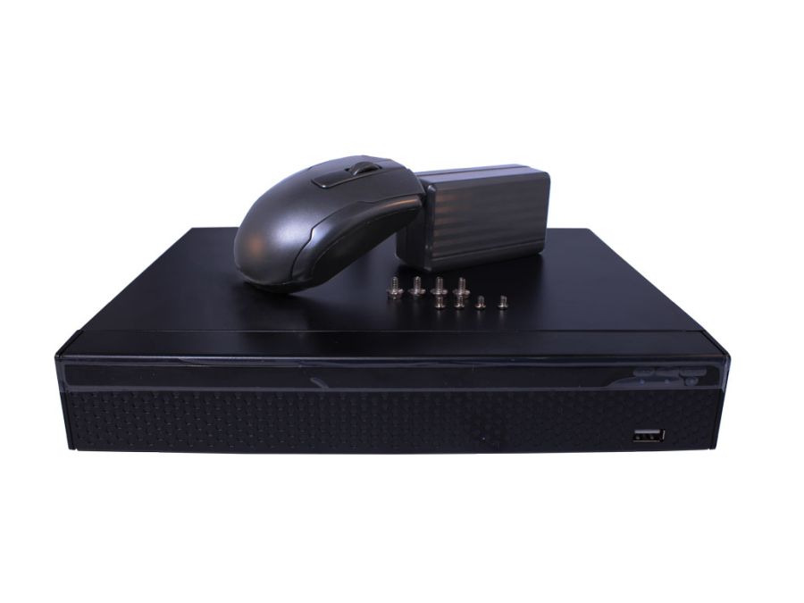 HD CCTV Hybridoptager - 4 kanal (TVI/CVI/AHD/Analog/IP) 5MP