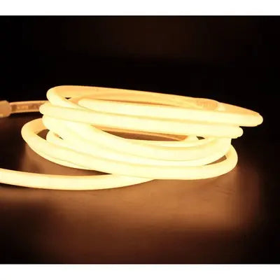 Vandtæt Neon COB strip - 230V, IP67, 288 LED, 11,5W/m, kan klippes hver 10cm
