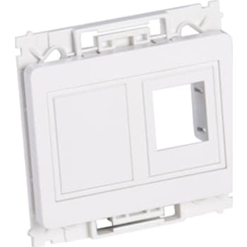Dataudtag Opusfit for 2x keystone hvid 1m