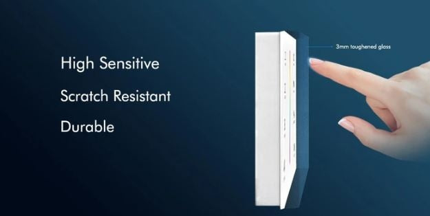 LEDlife rWave vægmonteret CCT dæmper - 4 zoner, batteri