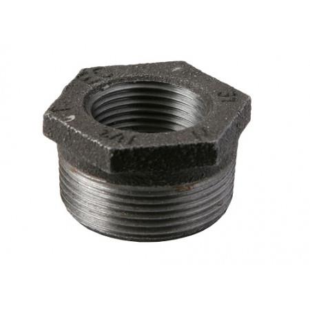 NIPPELMUFFE SORT 1/2X3/8