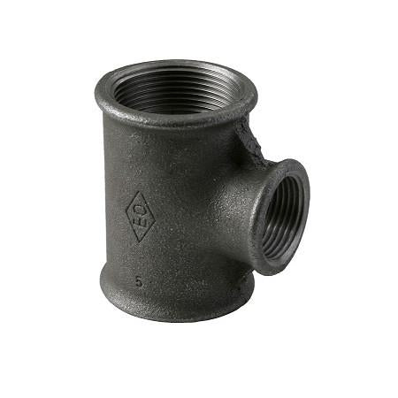 T-STYKKE SORT 1 1/4X1 1/4X1
