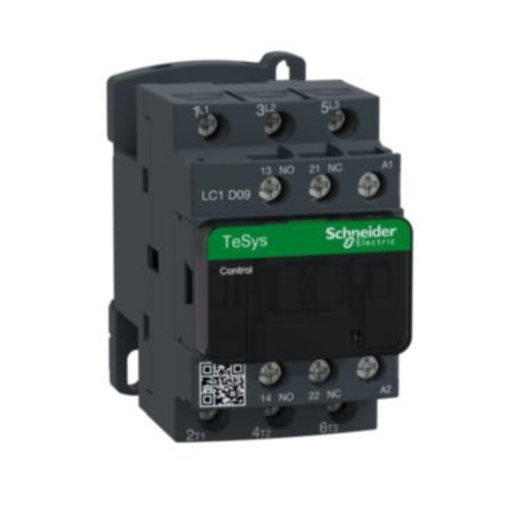 Schneider TeSys kontaktor 3-polet + 1 slutte + 1 bryde 400V