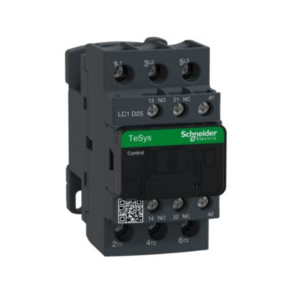 Kontaktor LC1D25P7 25A 3-polet + 1 slutte + 1 bryde 230V