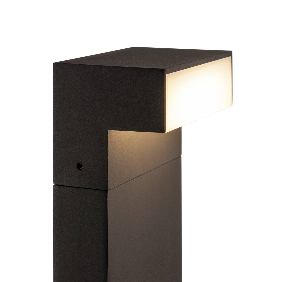 L-LINE OUT 80 bedlampe, 7W, 3000/4000K, IP65, antracit