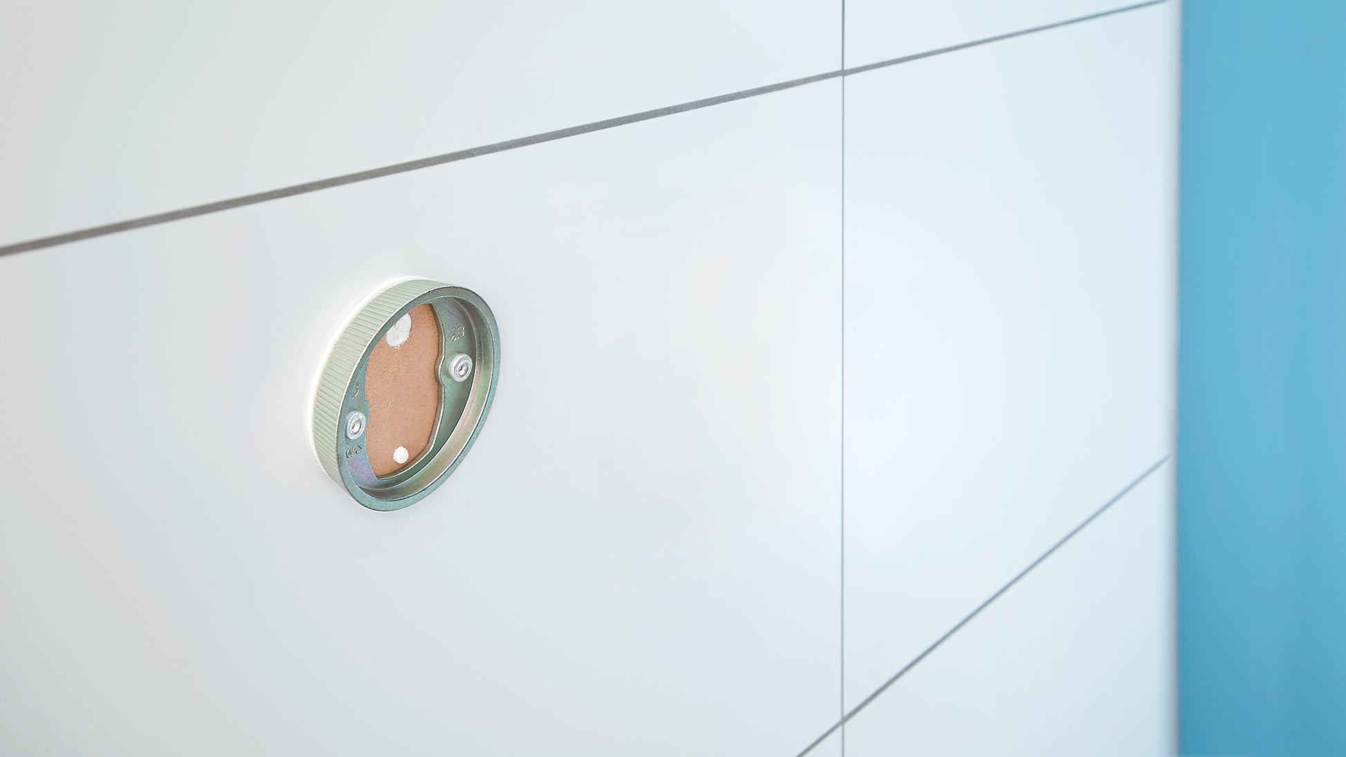 tesa® Moon 2-armet håndklædeholder rustfrit stål-look