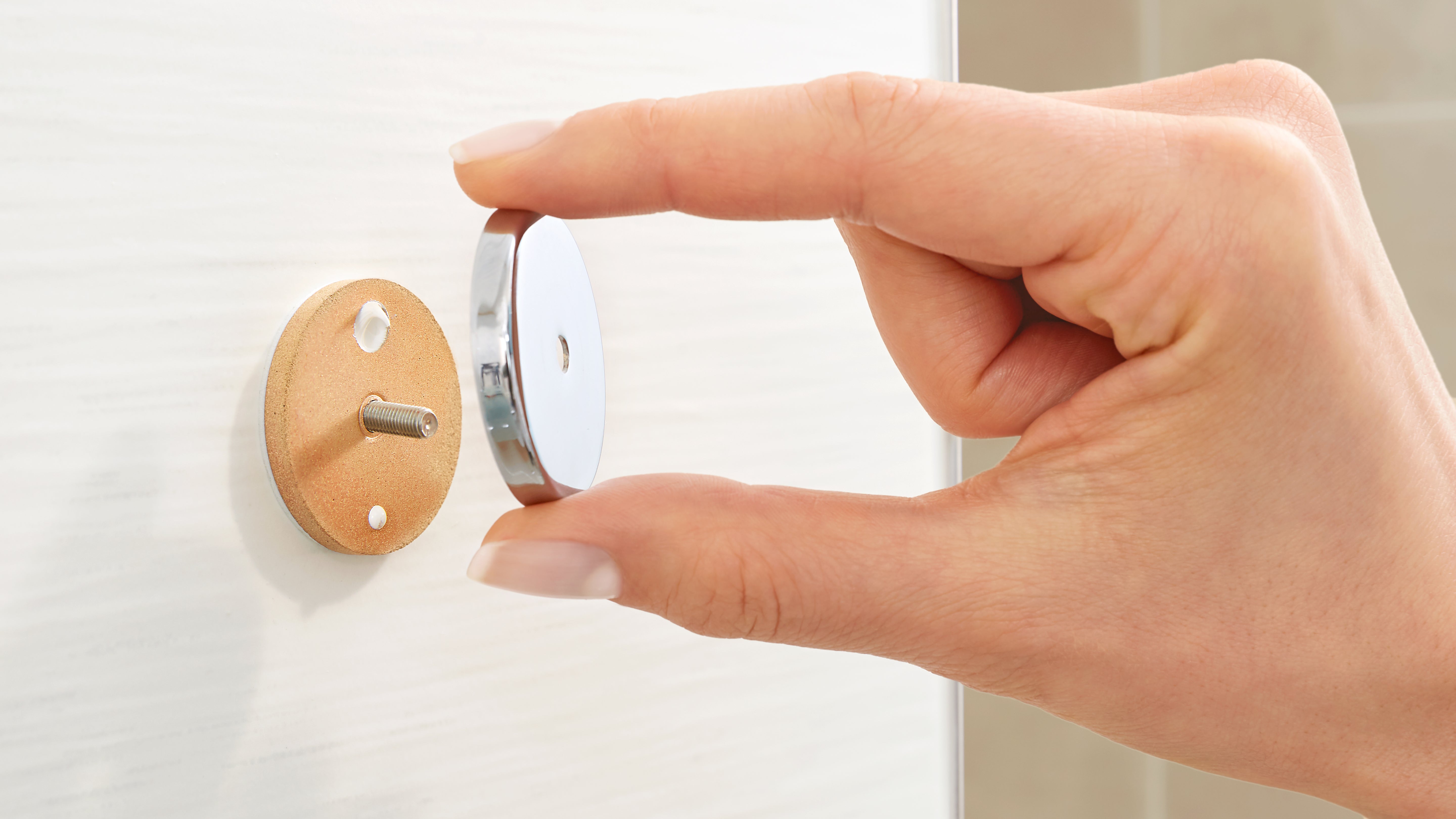 tesa® Draad bruseskraber krom