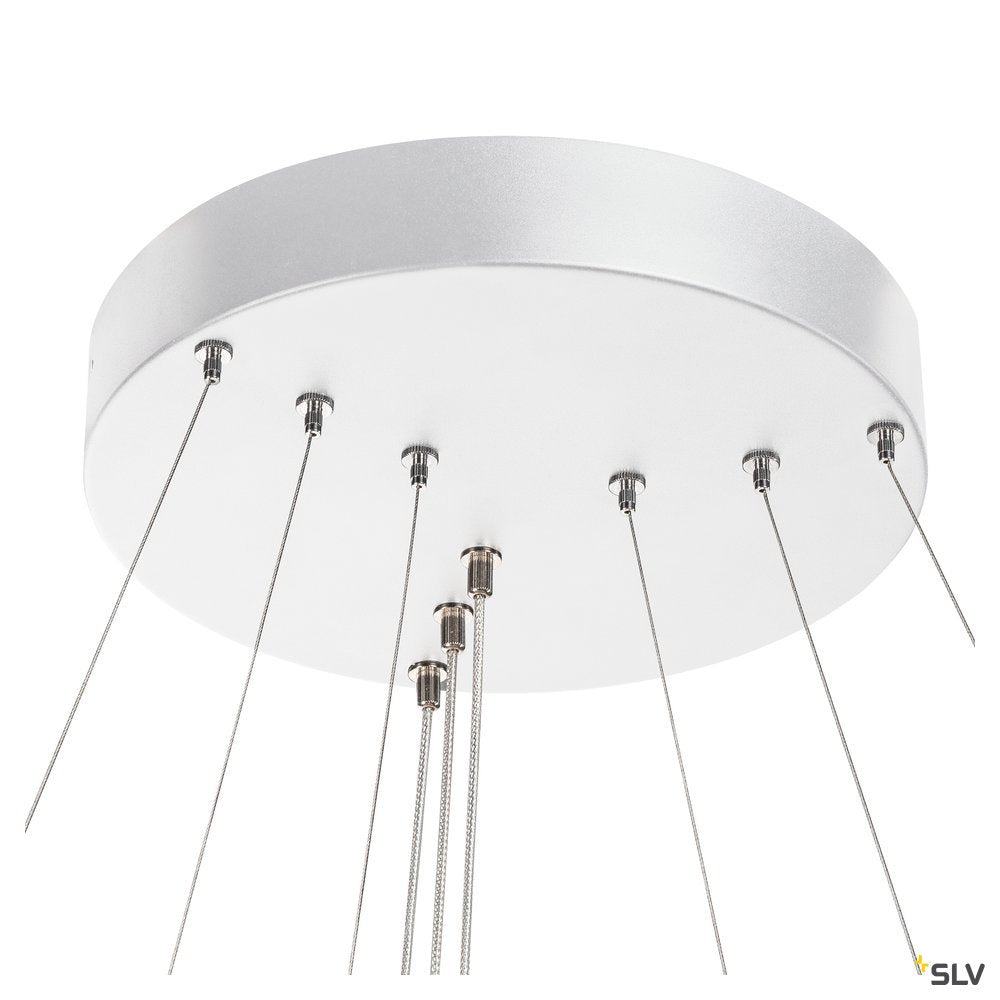ONE TRIPLE DALI pendel, indendørs LED, hvid
