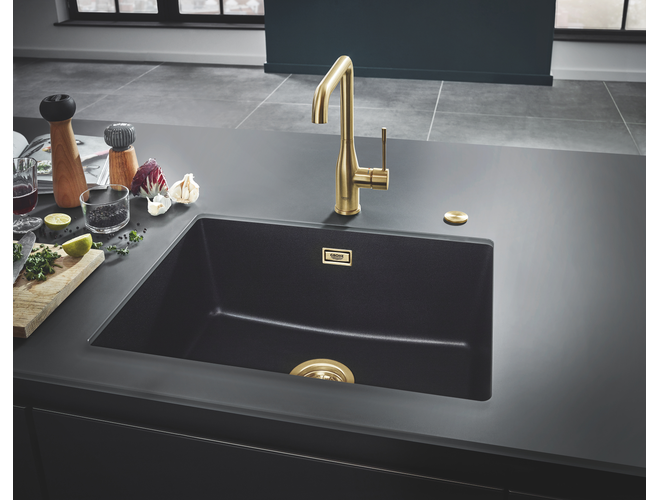 GROHE EssenceEtgrebskøkkenbatteri, børstet cool sunrise