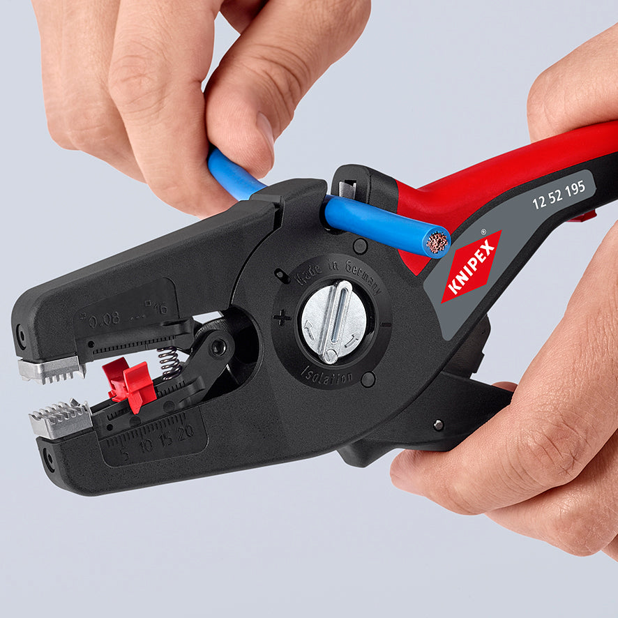 KNIPEX PRECISTRIP 16 automatisk afisoleringstang, 0,08-16 mm²