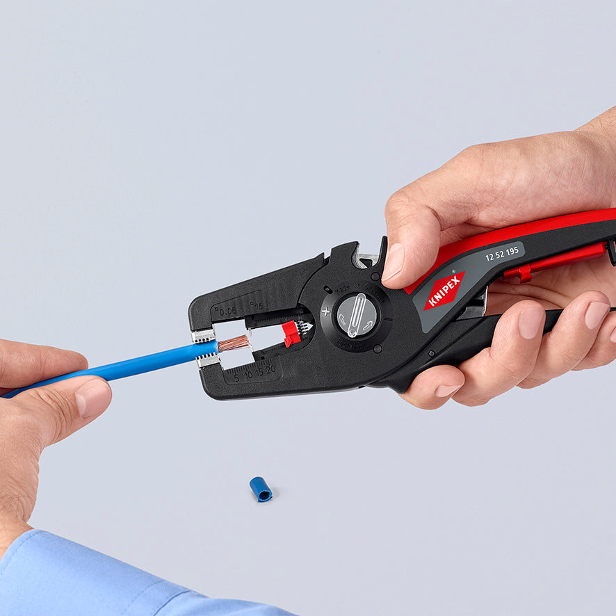 KNIPEX PRECISTRIP 16 automatisk afisoleringstang, 0,08-16 mm²
