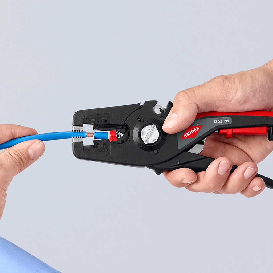 KNIPEX PRECISTRIP 16 automatisk afisoleringstang, 0,08-16 mm²