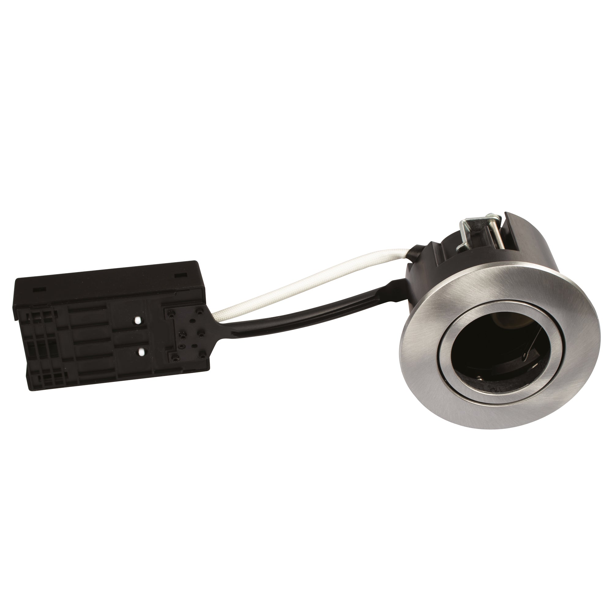 Luna Quick install 10-pack Downlight ISO GU10 Børstet Alu Rund IP44