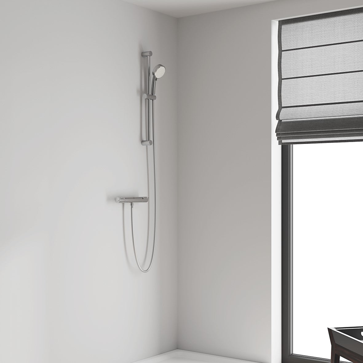 Grohe Grohtherm Nordic termostat t/brusesæt