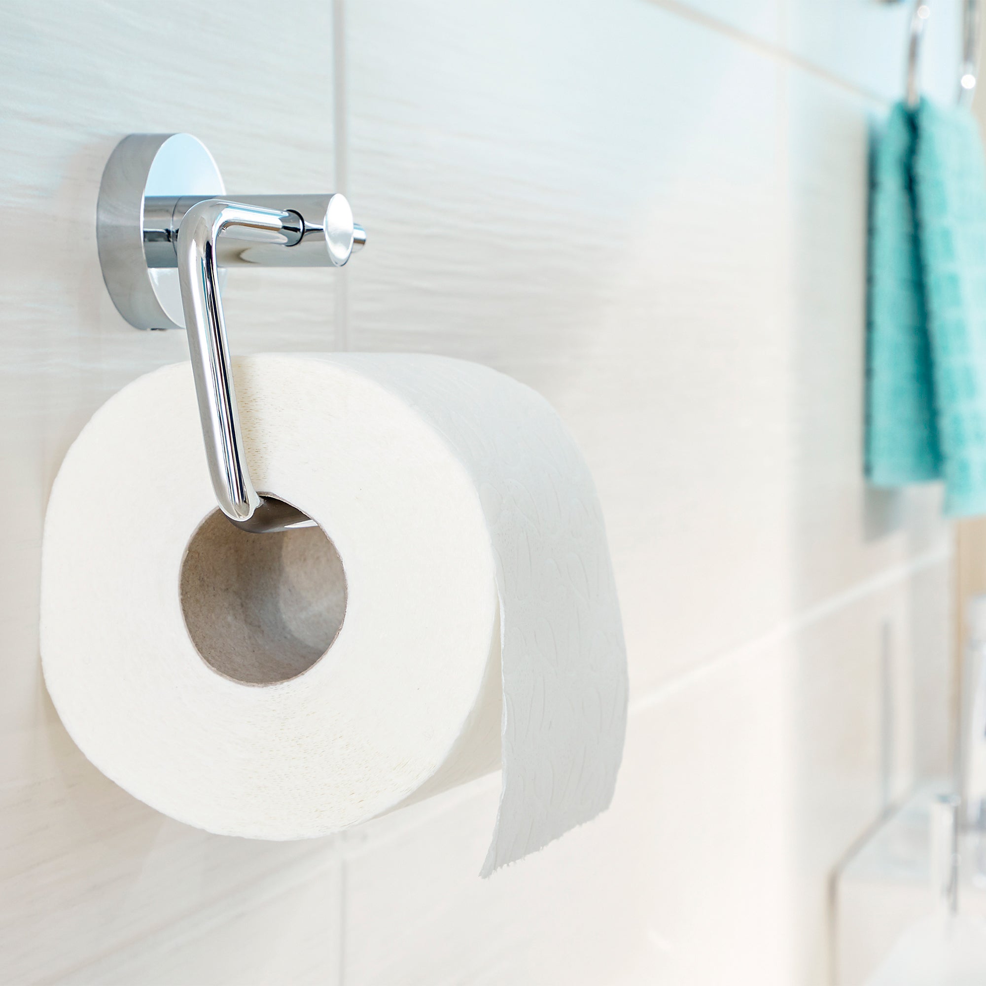 tesa® Smooz toiletpapirholder uden låg krom