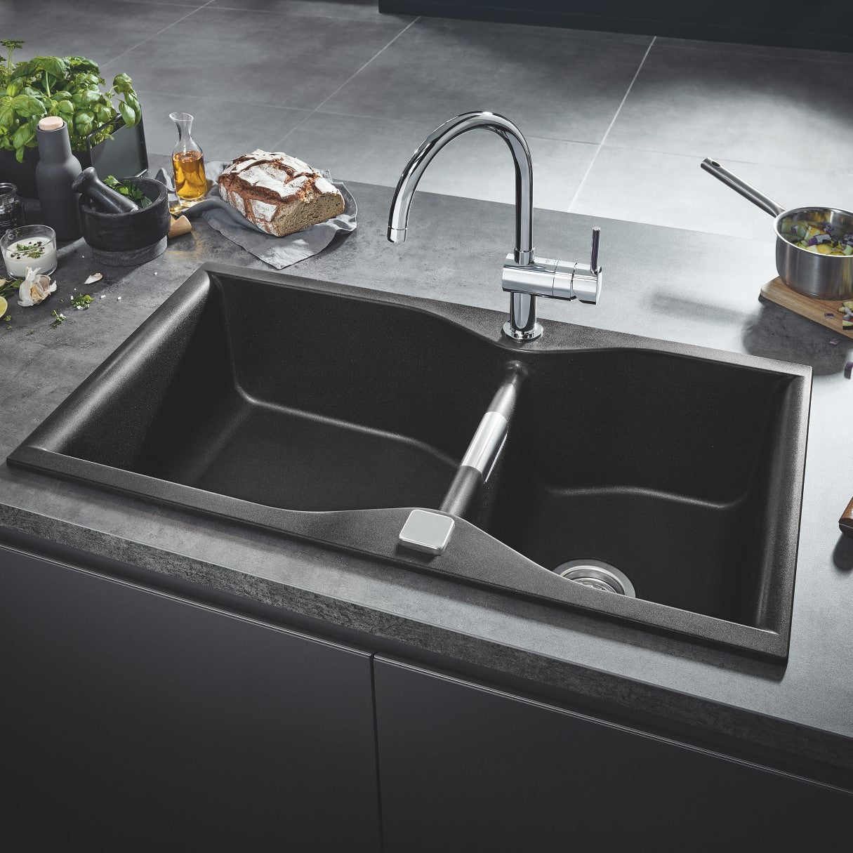 Grohe Minta køkkenarmatur, krom
