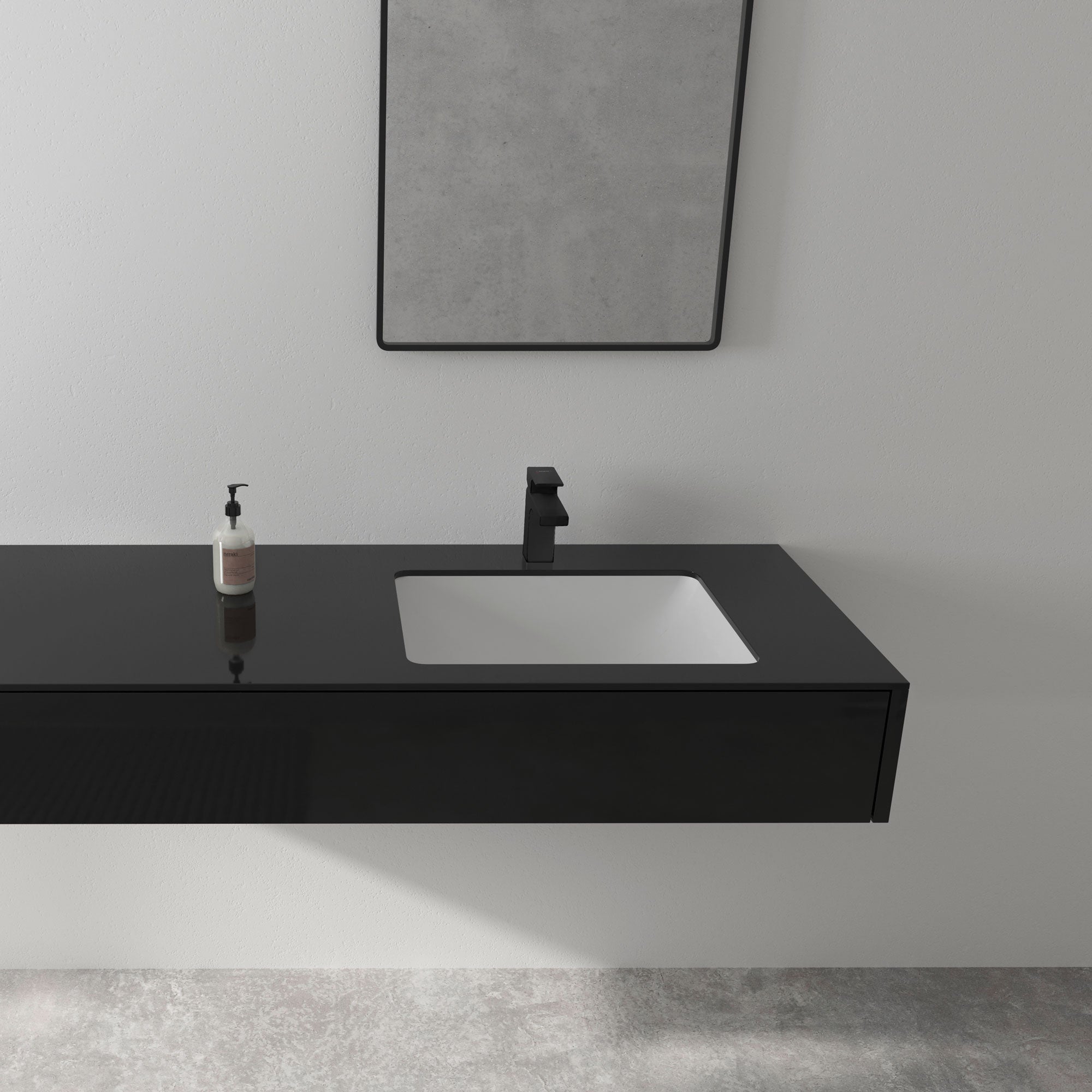 Hansgrohe Vernis Shape håndvaskarmatur 100 med løft-op BV, mat sort