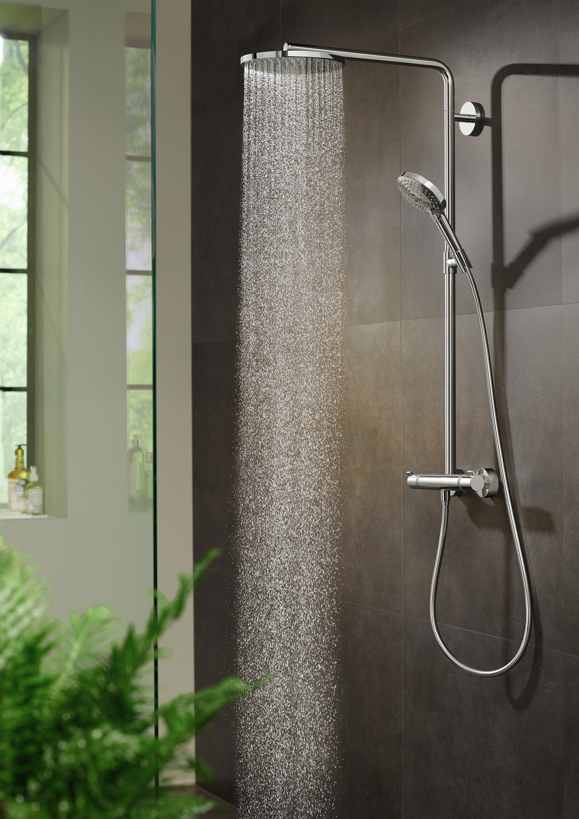 Hansgrohe Raindance S Showerpipe 300 3jet brusesystem Comfort, krom
