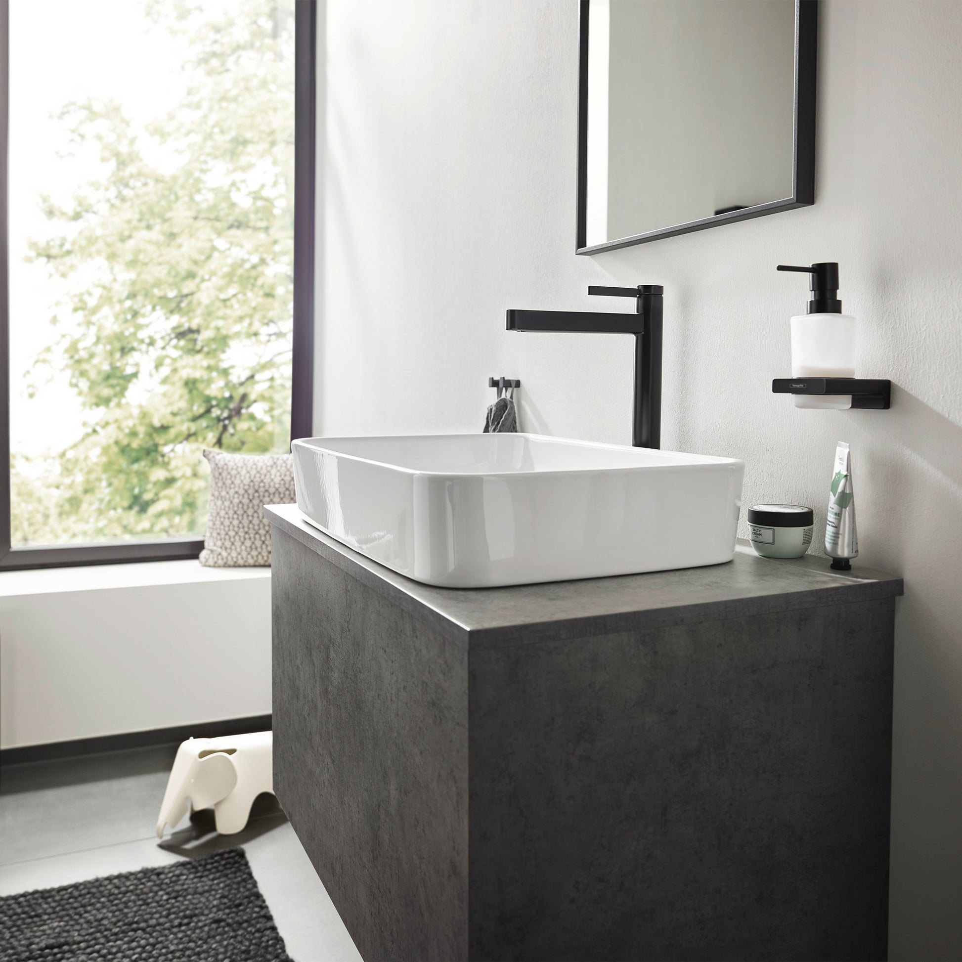 HANSGROHE sæbedispenser black