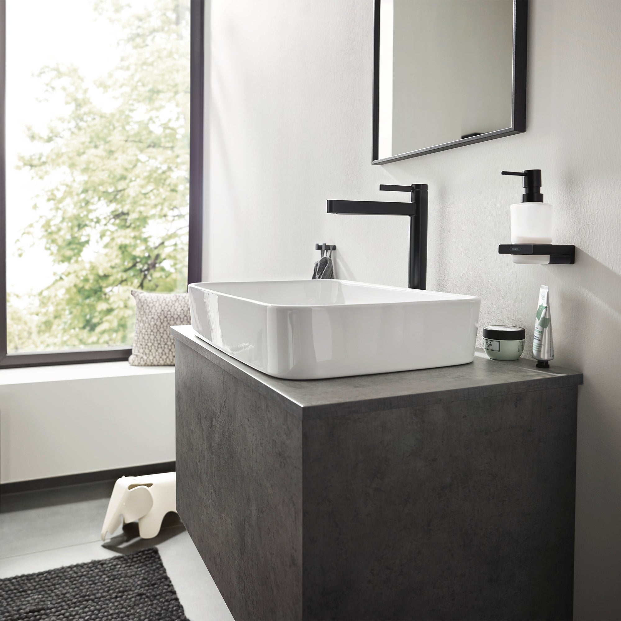 HANSGROHE sæbedispenser black