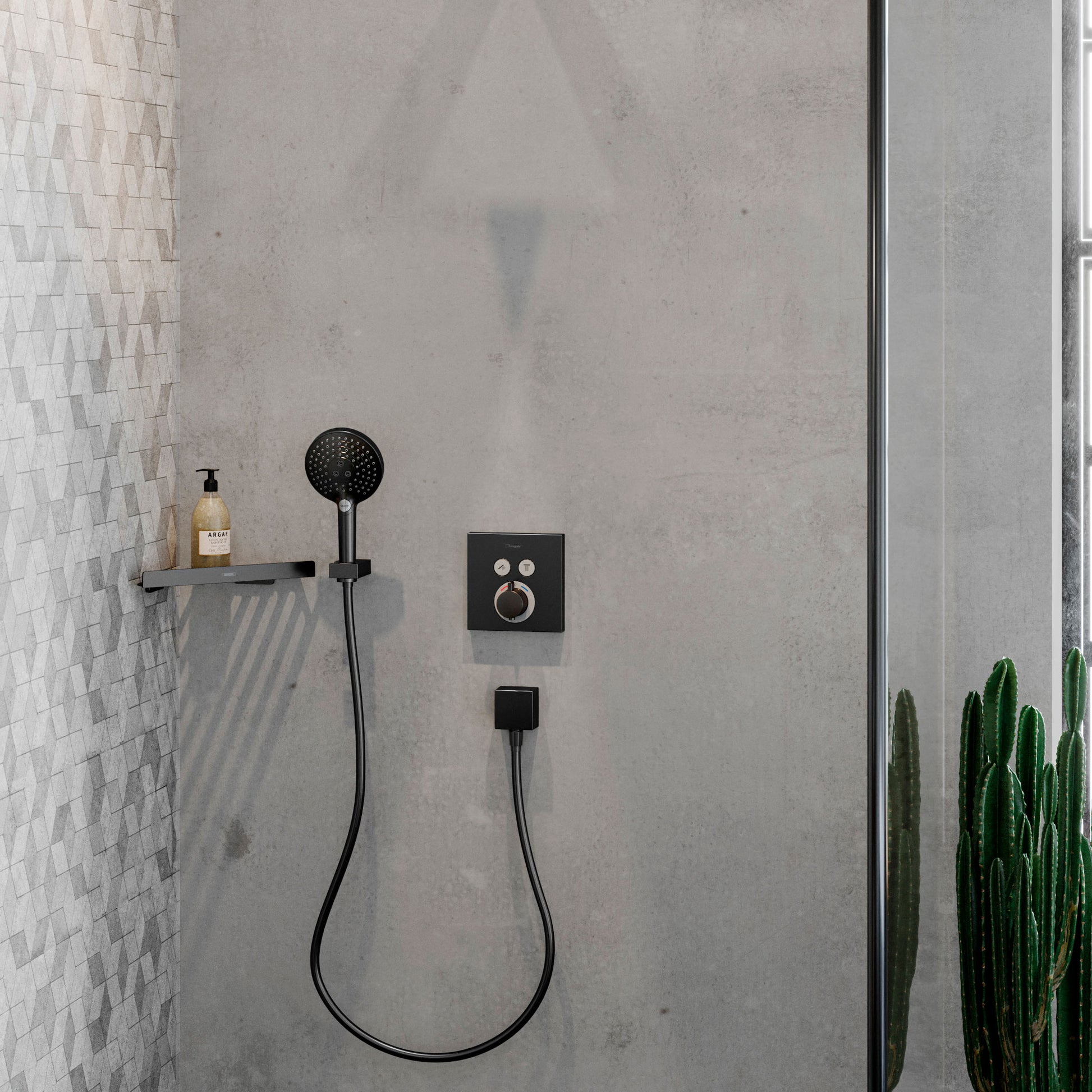 HANSGROHE hjørnehylde 305mm t/hjørne