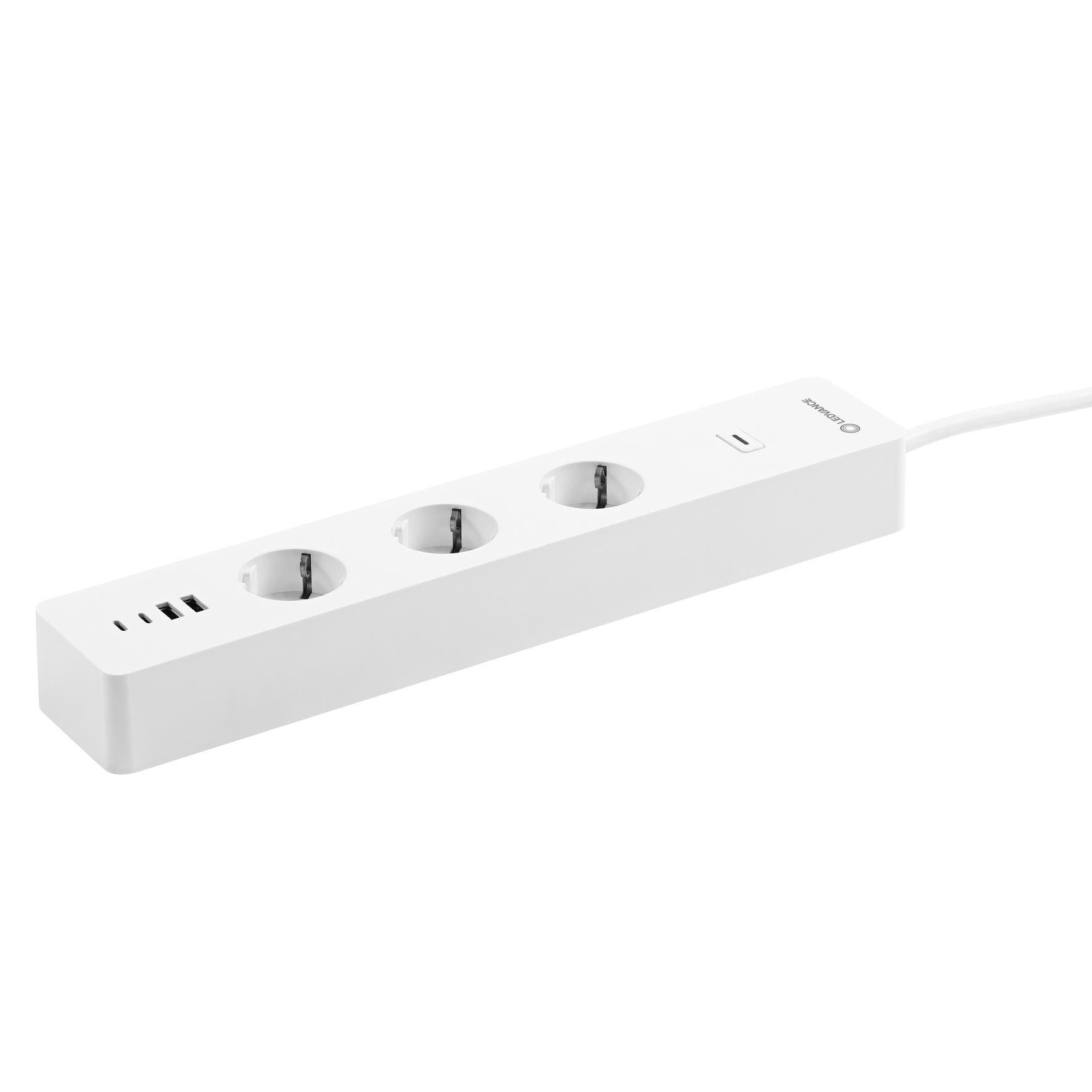 LEDVANCE SMART+ stikdåse (3 x stik 2 x USB-A 2 x USB-C) WiFi