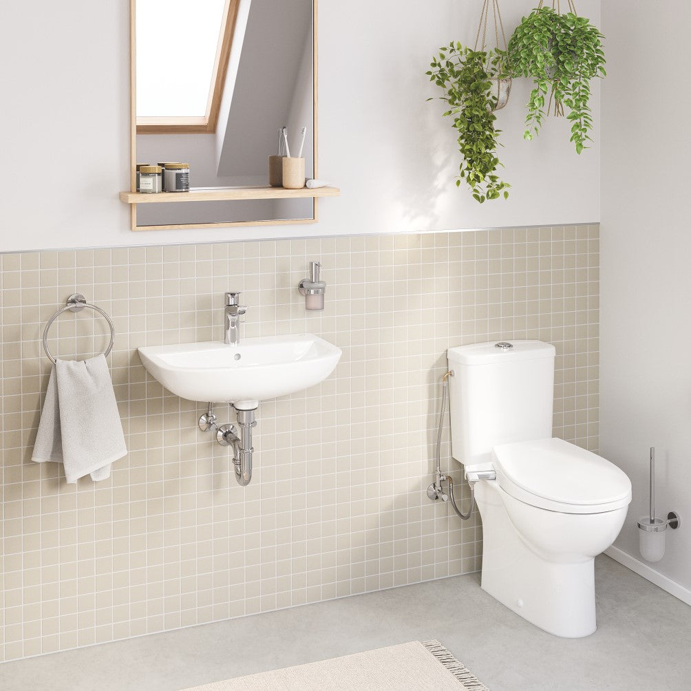 Grohe vinkelventil 1/2" med riflet gevind