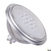 QPAR111 GU10, LED-lyskilde sølv 7W 3000K CRI90 40°