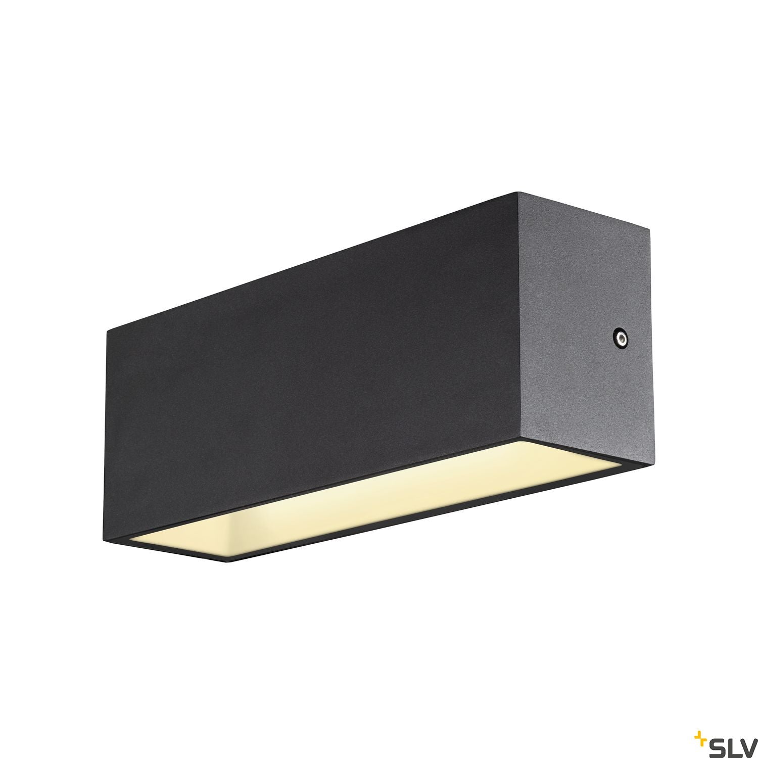SITRA L WL UP/DOWN udendørs LED væg påbyg, antracit CCT 3000/4000K