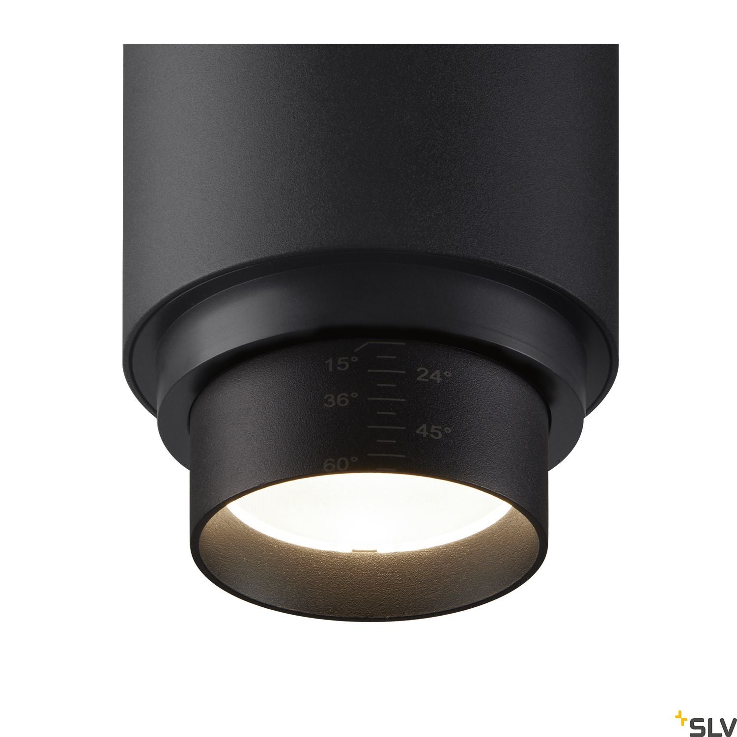 NUMINOS ZOOM M, 3-faset spot 20W 4000K 15°, sort