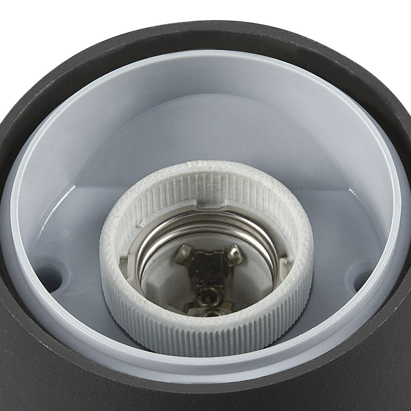 GRAFIT 30 bedlampe, rund, E27, antracit